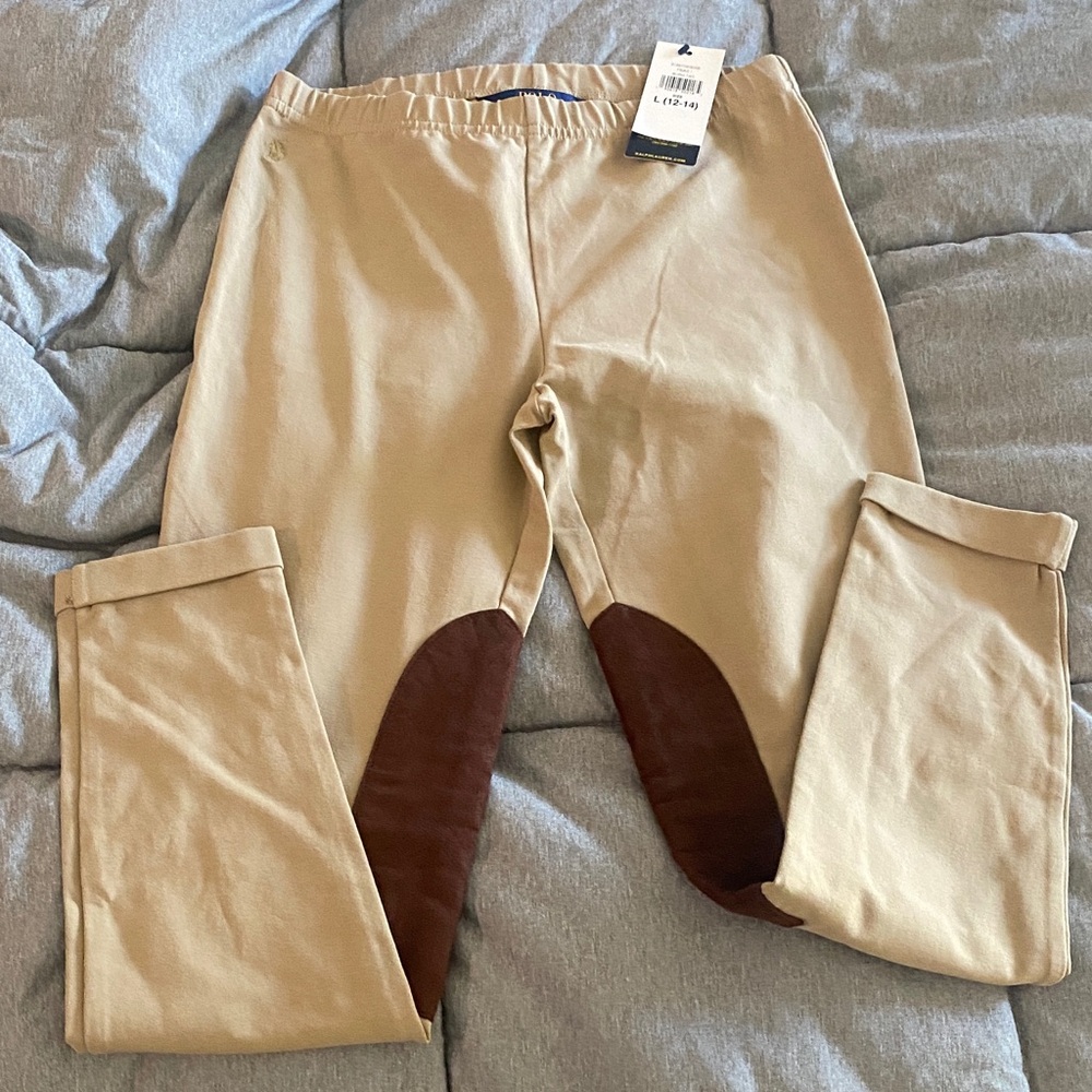 BNWT Ralph Lauren riding pant. Youth L